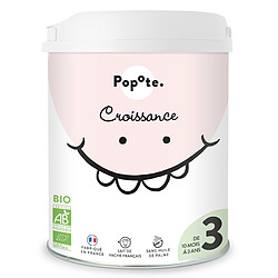 Popote Lait 3ème Âge Croissance Bio - 800 g