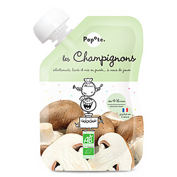 Popote Gourde Repas Bio Champignons - 120 g