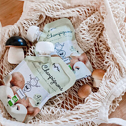 Popote Gourde Repas Bio Champignons - 120 g