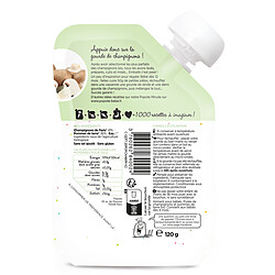 Avis Popote Gourde Repas Bio Champignons - 120 g