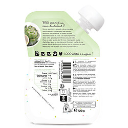 Avis Popote Gourde Repas Bio Artichaut - 120 g