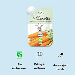 Acheter Popote Gourde Repas Bio Carotte - 120 g