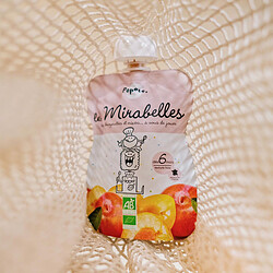 Popote Gourde Repas Bio Mirabelles - 120 g