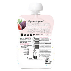 Avis Popote Gourde Repas Bio Figue - 120 g