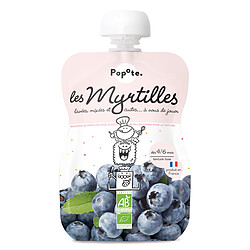 Popote Gourde Repas Bio Myrtilles - 120 g