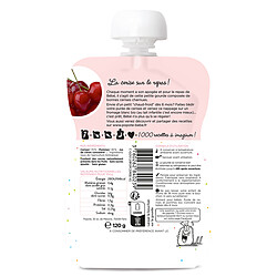 Popote Gourde Repas Bio Cerises - 120 g