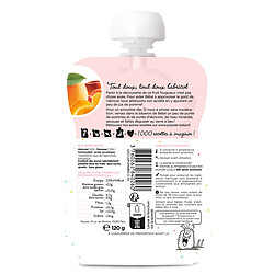 Avis Popote Gourde Repas Bio Abricot - 120 g