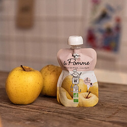 Popote Gourde Repas Bio Pomme - 120 g