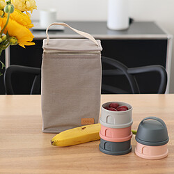 BÉABA Pochette Repas Isotherme - Pearl Grey