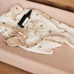 Jollein Lot de 2 Housses de Matelas à Langer - Wild Rose