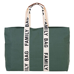Childhome Family Bag Signature Canvas - Vert