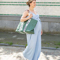 Childhome Family Bag Signature Canvas - Vert
