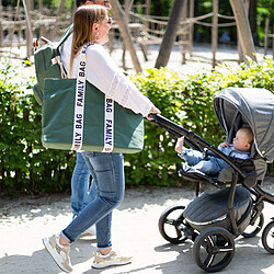 Childhome Family Bag Signature Canvas - Vert pas cher
