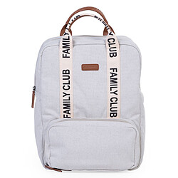 Childhome Sac à Dos à Langer Family Club Signature - Ecru