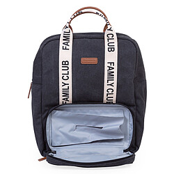 Childhome Sac à Dos à Langer Family Club Signature - Noir pas cher