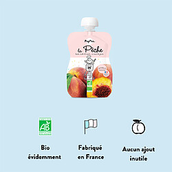 Acheter Popote Gourde Repas Bio Pêche - 120 g
