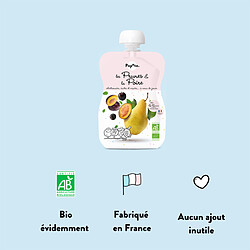 Avis Popote Gourde Repas Bio Prunes et Poire - 120 g