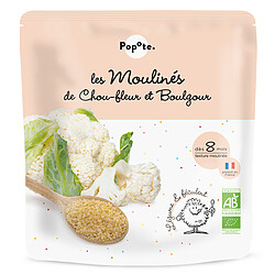 Popote Les Moulinés Chou-fleur et Boulgour - 180 g