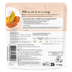 Popote Les Moulinés Potimarron et Lentilles - 180 g