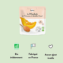 Avis Popote Les Moulinés Potimarron et Lentilles - 180 g