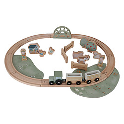 Little Dutch Circuit de Train en Bois Little Farm