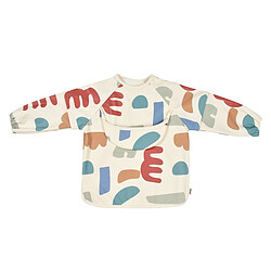 BÉABA Bavoir à Manches Evolutif 2-en-1 - Playful