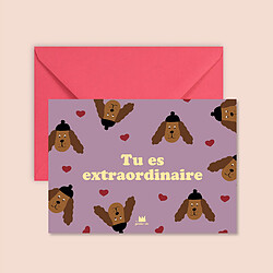Ma petite vie Carte Tu Es Extraordinaire