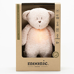Avis Peluche Veilleuse Musicale Ourson Moonie - Rose Blush