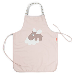 Done by Deer Tablier Imperméable - Happy Clouds Rose