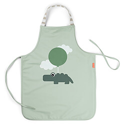 Done by Deer Tablier Imperméable - Happy Clouds Vert