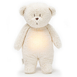 Peluche Veilleuse Musicale Ourson Moonie - Blanc Polaire