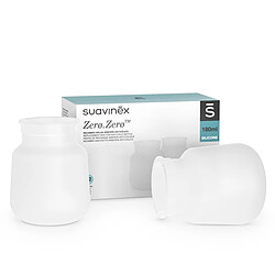 Suavinex Lot de 2 Poches de Rechange Biberon Anti-Colique Zerø.Zerø - 180 ml