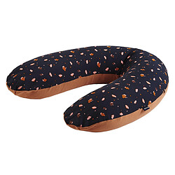 Candide Coussin de Maternité et d'Allaitement Jersey - Fleurs Cassonade