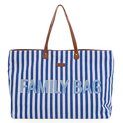 Childhome Family Bag - Rayures Bleu Electrique Bleu Clair