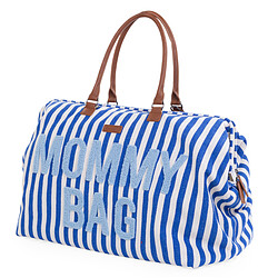 Avis Childhome Mommy Bag Large - Rayures Bleu Electrique Bleu Clair