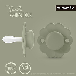 Suavinex Sucette Réversible SX Pro Wonder Hedge Green - 6/18 Mois
