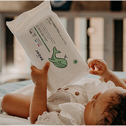 Joone Paquet de 50 Lingettes à l'Eau Compostables