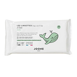 Joone Paquet de 50 Lingettes à l'Eau Compostables
