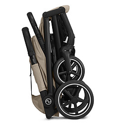 Avis Cybex Poussette Citadine Ultra-compacte Beezy Châssis Black - Almond Beige