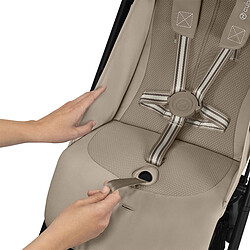 Cybex Poussette Citadine Ultra-compacte Beezy Châssis Black - Almond Beige pas cher