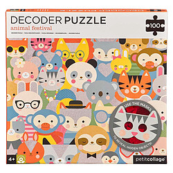 Petit Collage Puzzle Festival d'Animaux