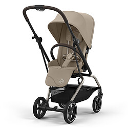Cybex Poussette Compacte Eezy S Twist+2 Châssis Taupe - Almond Beige