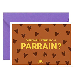 Ma petite vie Carte Veux-Tu Etre Mon Parrain ? 