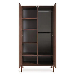 Quax Armoire 2 Portes Ashi - Chataignier