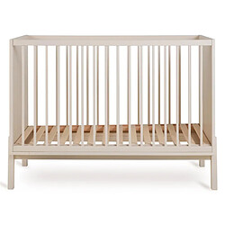 Quax Lit Bébé Réglable Ashi Argile - 120 x 60 cm