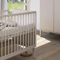 Quax Lit Bébé Réglable Ashi Argile - 120 x 60 cm