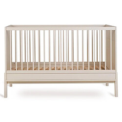 Quax Lit Bébé Evolutif Ashi Argile - 140 x 70 cm