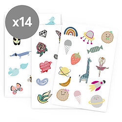 Suavinex Lot de 14 Tattoos à la Citronnelle