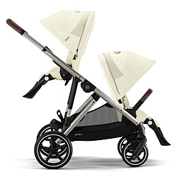Acheter Cybex Poussette Double Gazelle S Châssis Taupe - Seashell Beige