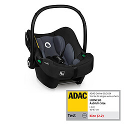Lionelo Siège Auto Astrid i-Size Groupe 0+ - Black Grey pas cher